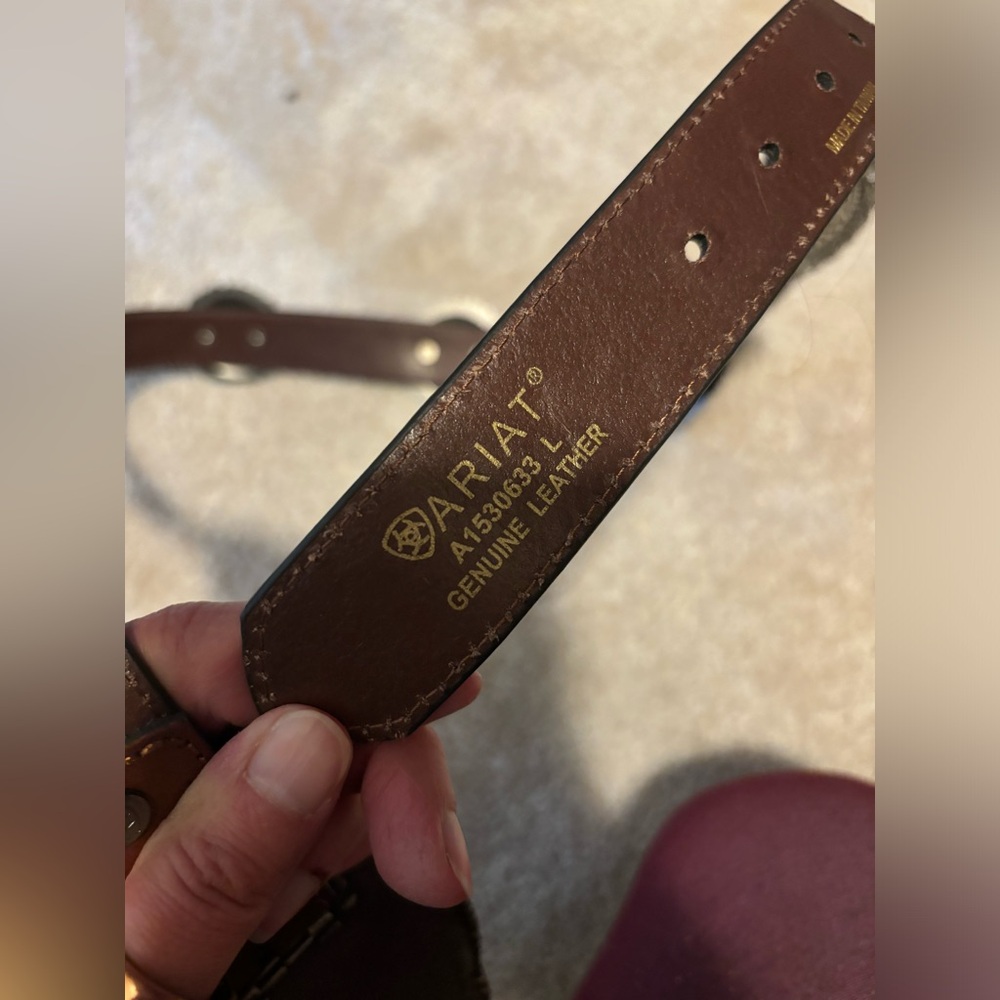Ariat Belt - size large
